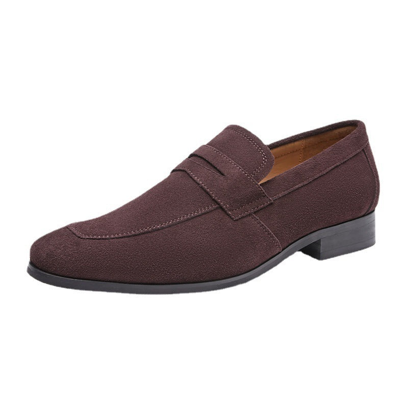 Summer Slip-on New Japanese Style Simple Suede Shoes