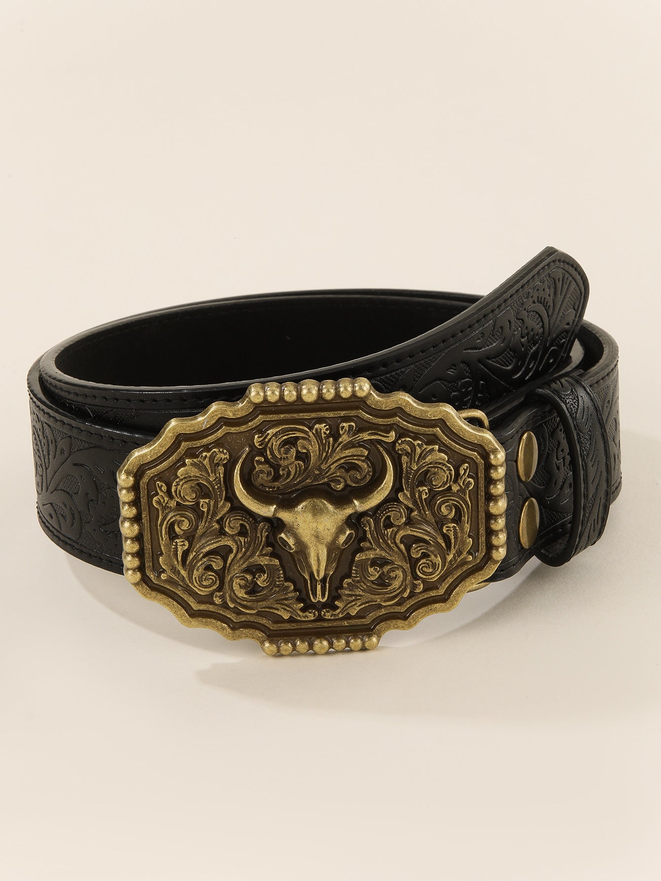 Fashion Personality Western Denim Style Belt