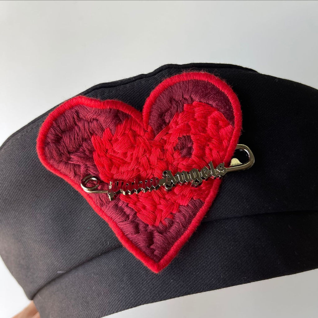 Retro Love Beret Children's Summer Thin Niche Street Fashion