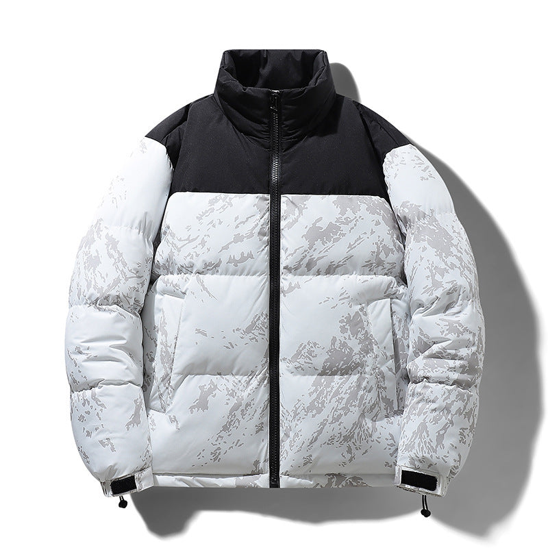 Autumn And Winter New Thick Warm Cotton-padded Jacket Men