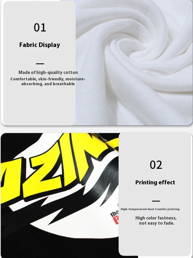 Retro Medieval Modern Dog Pattern Printed Women's Short-sleeved T-shirt