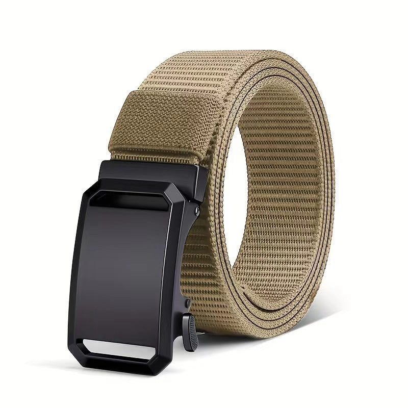 Military Training Belt Universal For Boys And Girls Spring And Summer Wear-resistant Lengthened High School And College Student Camouflage Monochrome Buckle Belt Wholesale